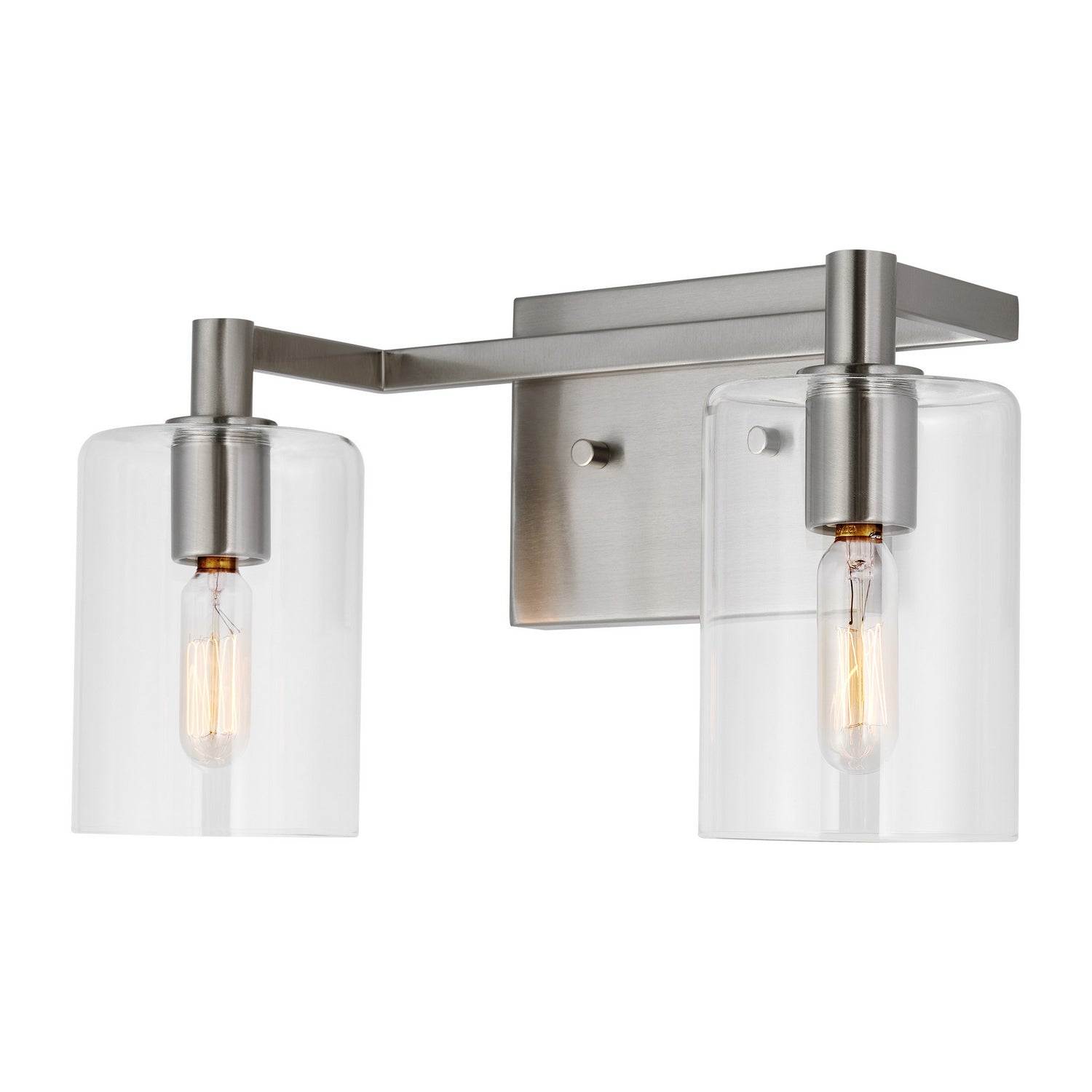 Visual Comfort Studio - 4464202-962 - Two Light Bath Vanity - Fullton - Brushed Nickel