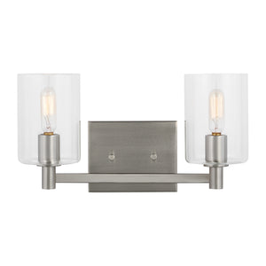 Visual Comfort Studio - 4464202EN-962 - LED Bath Wall Sconce - Fullton - Brushed Nickel