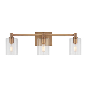 Visual Comfort Studio - 4464203-848 - Three Light Bath Vanity - Fullton - Satin Brass