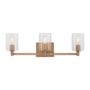 Visual Comfort Studio - 4464203-848 - Three Light Bath Vanity - Fullton - Satin Brass