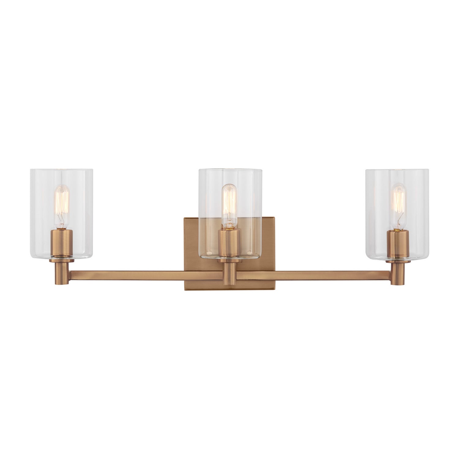 Visual Comfort Studio - 4464203-848 - Three Light Bath Vanity - Fullton - Satin Brass