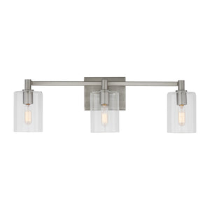 Visual Comfort Studio - 4464203-962 - Three Light Bath Vanity - Fullton - Brushed Nickel