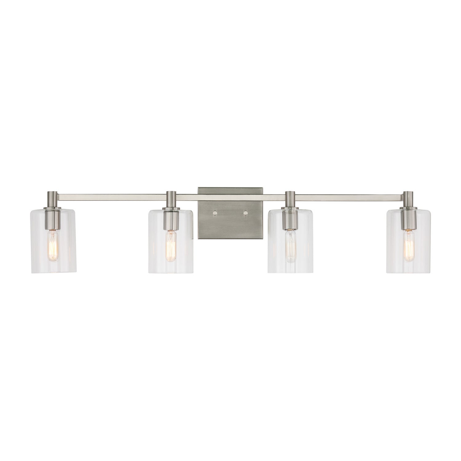 Visual Comfort Studio - 4464204-962 - Four Light Bath Vanity - Fullton - Brushed Nickel