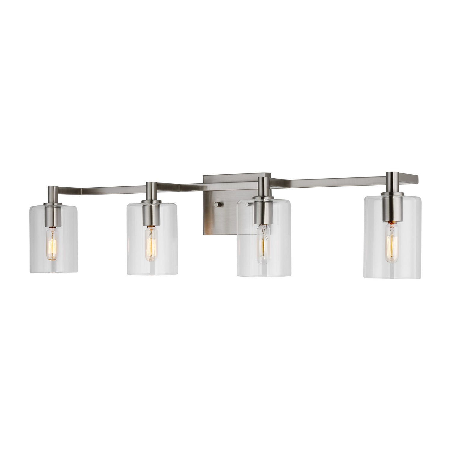 Visual Comfort Studio - 4464204-962 - Four Light Bath Vanity - Fullton - Brushed Nickel