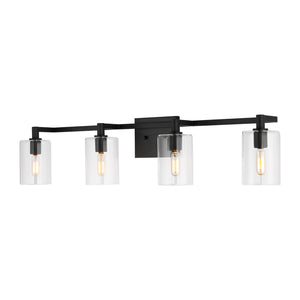 Visual Comfort Studio - 4464204EN-112 - LED Bath Wall Sconce - Fullton - Midnight Black