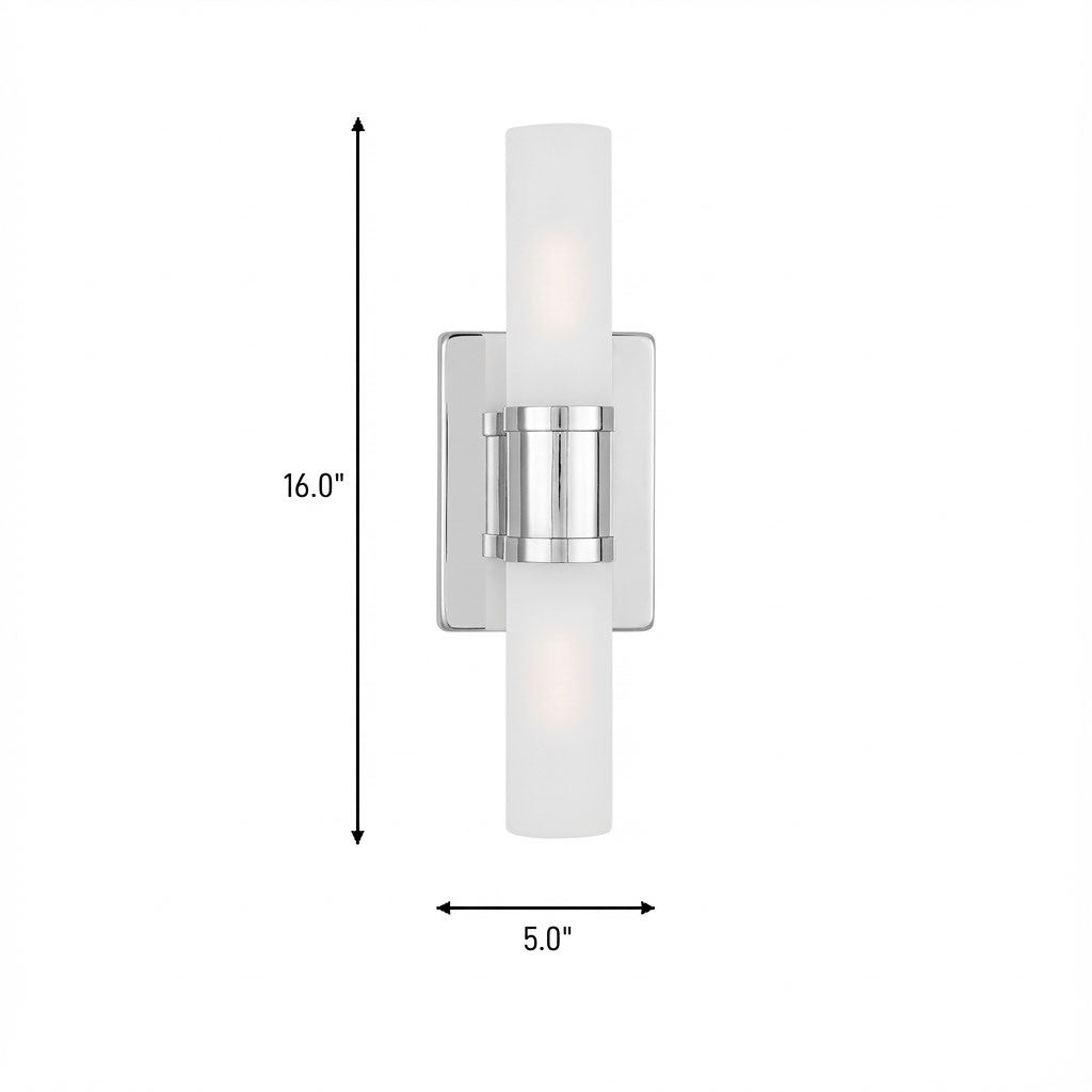 Visual Comfort Studio - 4465002-05 - Two Light Bath Vanity - Keaton - Chrome