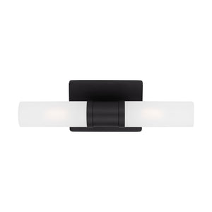 Visual Comfort Studio - 4465002-112 - Two Light Bath Vanity - Keaton - Midnight Black