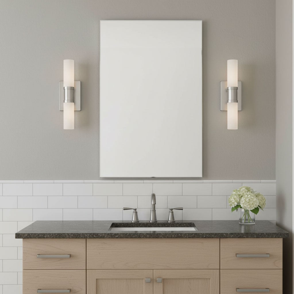 Visual Comfort Studio - 4465002-962 - Two Light Bath Vanity - Keaton - Brushed Nickel