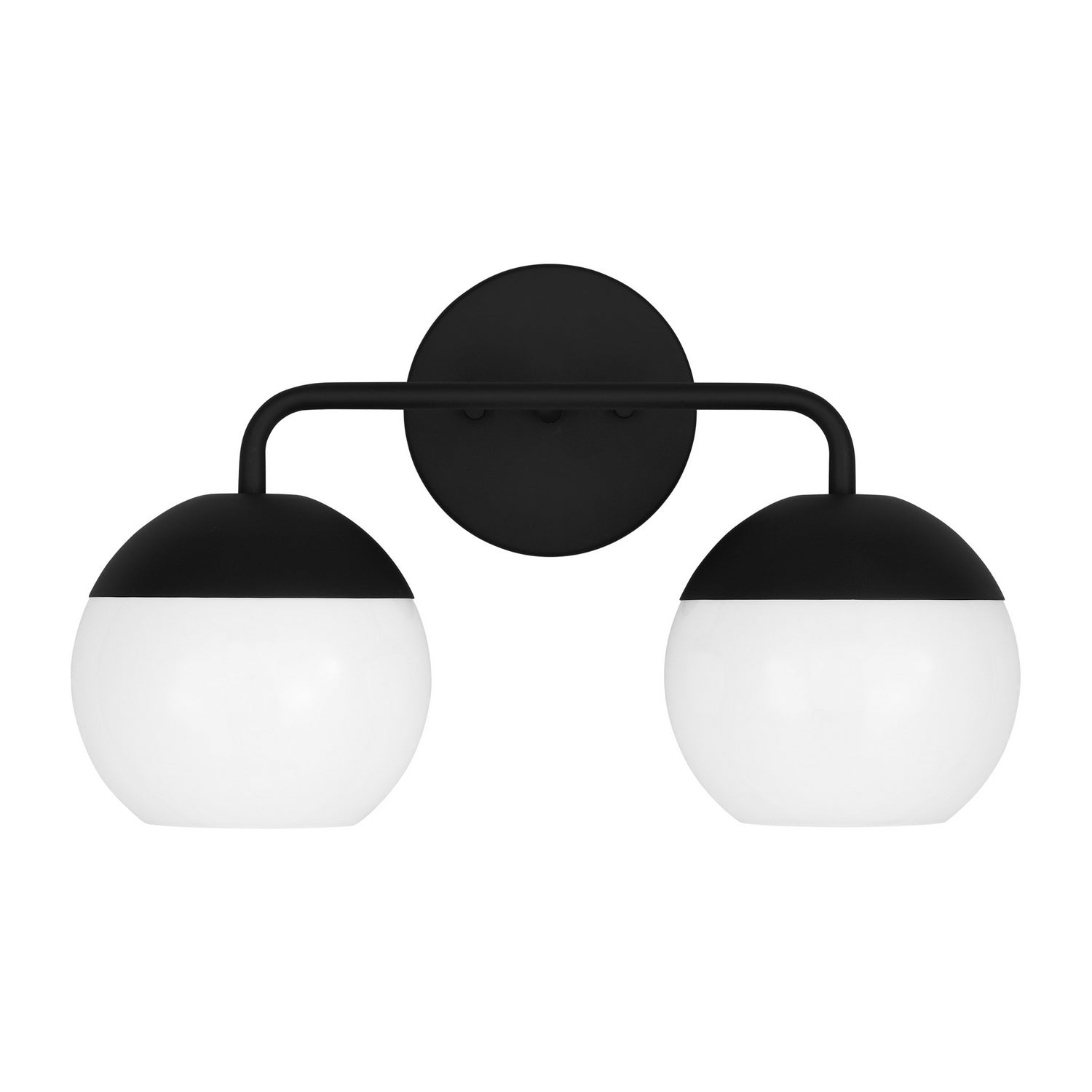 Visual Comfort Studio - 4468102-112 - Two Light Bath Vanity - Alvin - Midnight Black