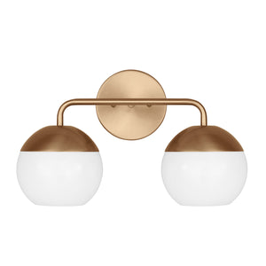 Visual Comfort Studio - 4468102-848 - Two Light Bath Vanity - Alvin - Satin Brass