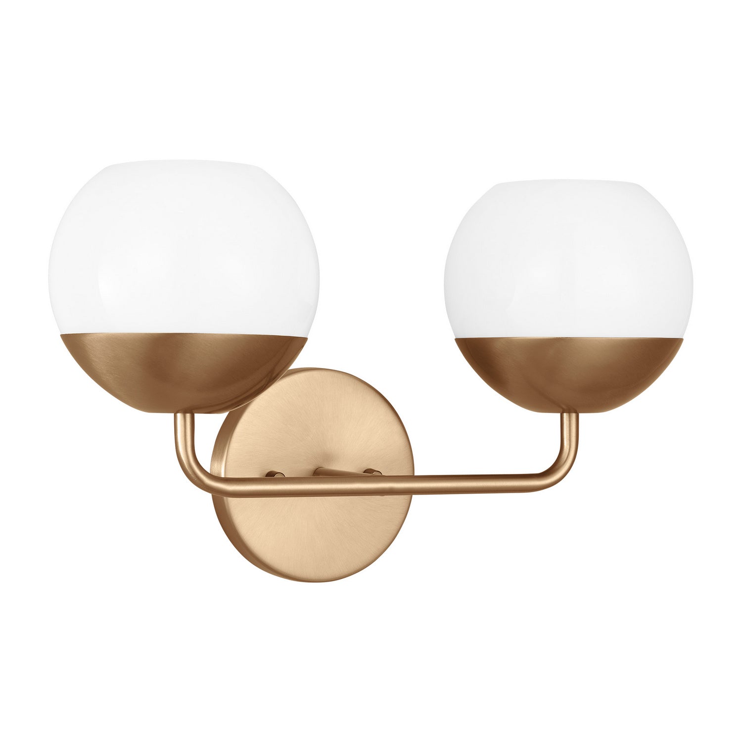 Visual Comfort Studio - 4468102-848 - Two Light Bath Vanity - Alvin - Satin Brass