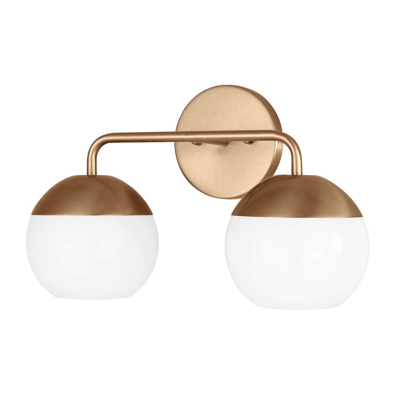 Visual Comfort Studio - 4468102-848 - Two Light Bath Vanity - Alvin - Satin Brass