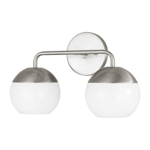 Visual Comfort Studio - 4468102-962 - Two Light Bath Vanity - Alvin - Brushed Nickel