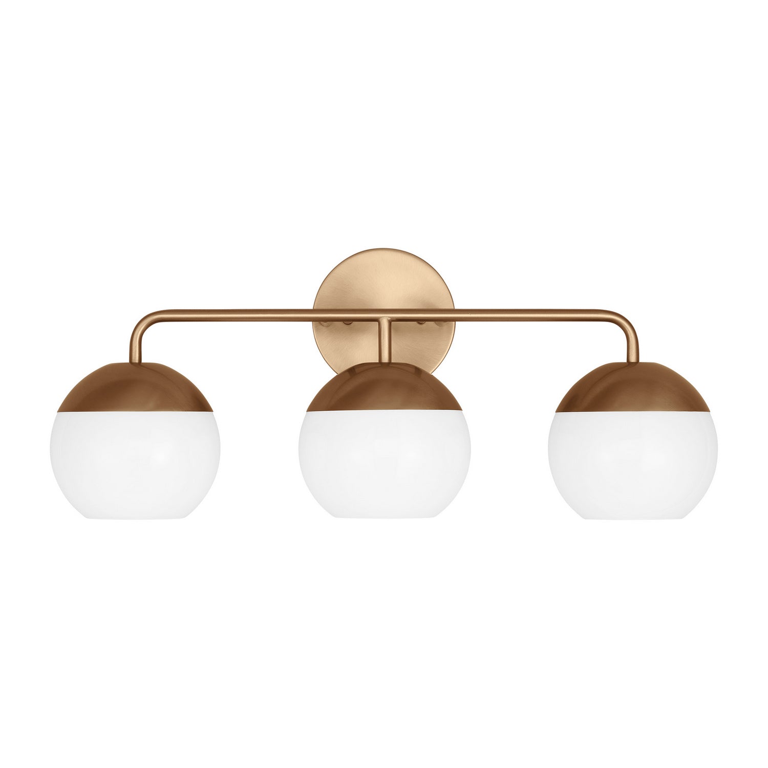 Visual Comfort Studio - 4468103-848 - Three Light Bath Vanity - Alvin - Satin Brass