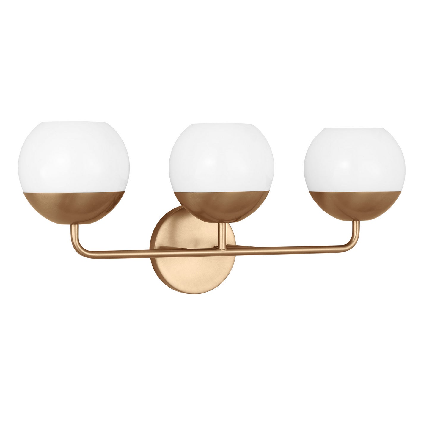 Visual Comfort Studio - 4468103-848 - Three Light Bath Vanity - Alvin - Satin Brass