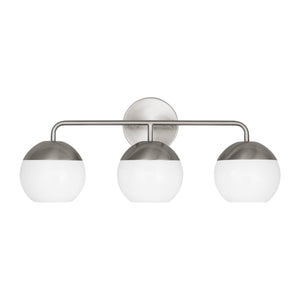 Visual Comfort Studio - 4468103-962 - Three Light Bath Vanity - Alvin - Brushed Nickel