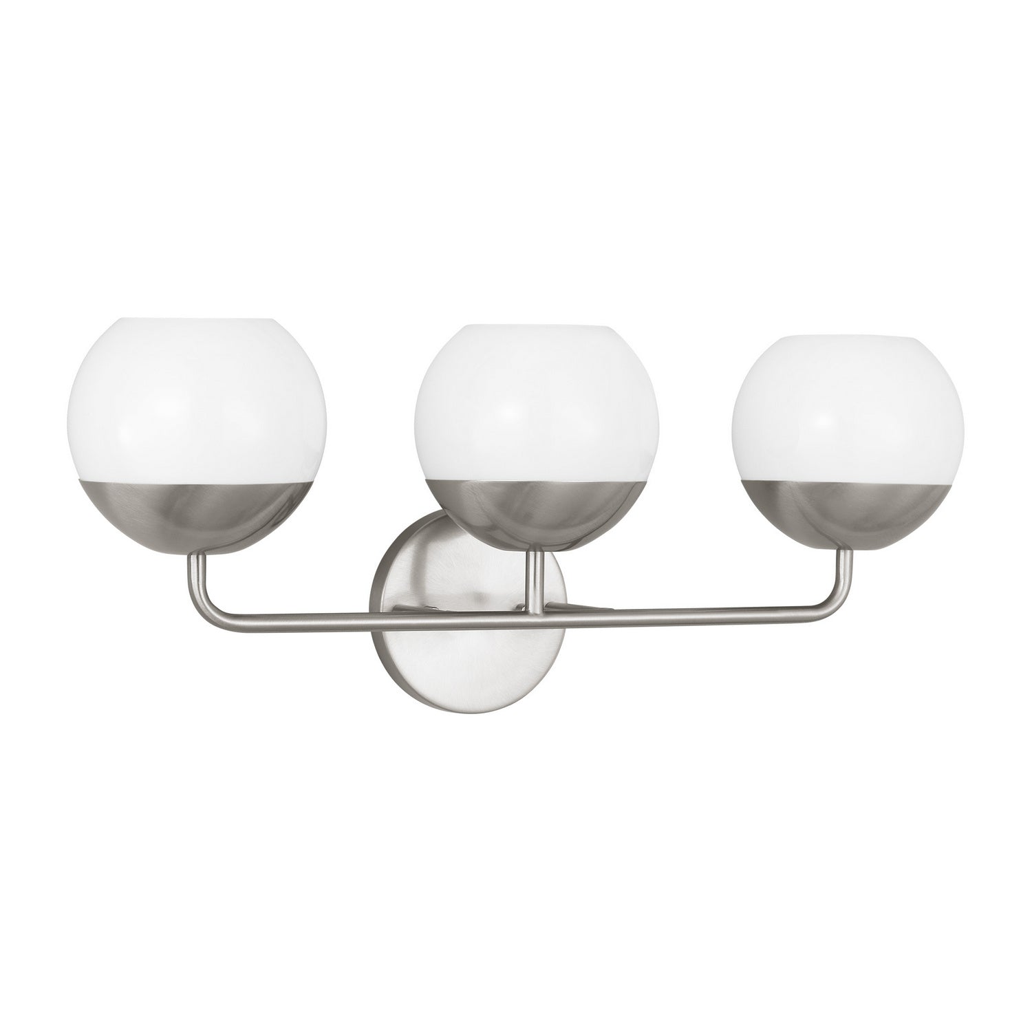 Visual Comfort Studio - 4468103-962 - Three Light Bath Vanity - Alvin - Brushed Nickel