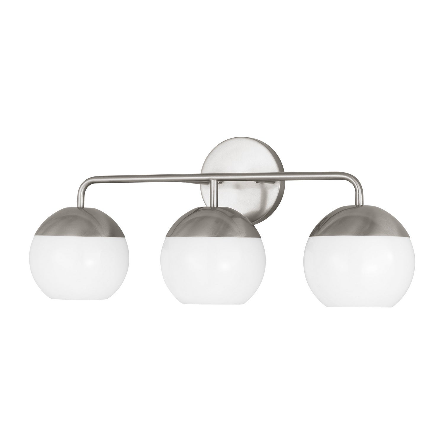 Visual Comfort Studio - 4468103-962 - Three Light Bath Vanity - Alvin - Brushed Nickel