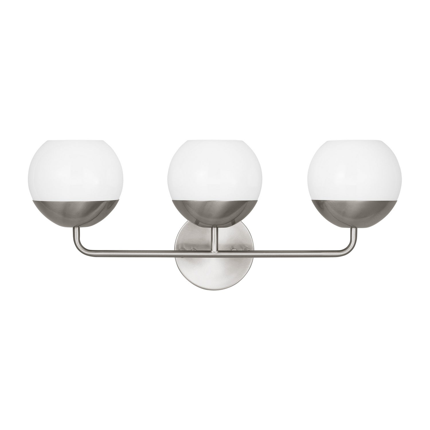 Visual Comfort Studio - 4468103-962 - Three Light Bath Vanity - Alvin - Brushed Nickel