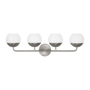 Visual Comfort Studio - 4468104-962 - Four Light Bath Vanity - Alvin - Brushed Nickel