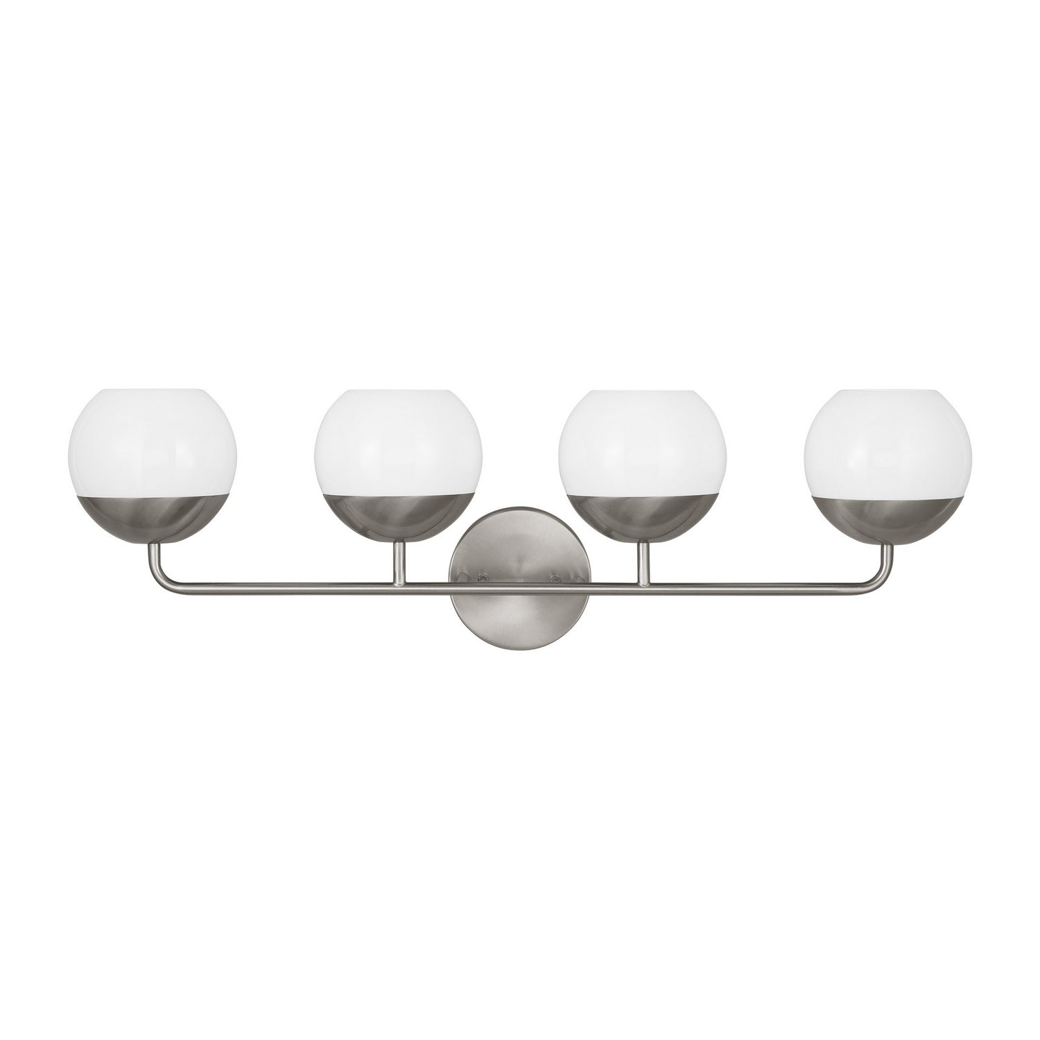 Visual Comfort Studio - 4468104-962 - Four Light Bath Vanity - Alvin - Brushed Nickel