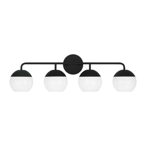 Visual Comfort Studio - 4468104EN3-112 - LED Bath Wall Sconce - Alvin - Midnight Black