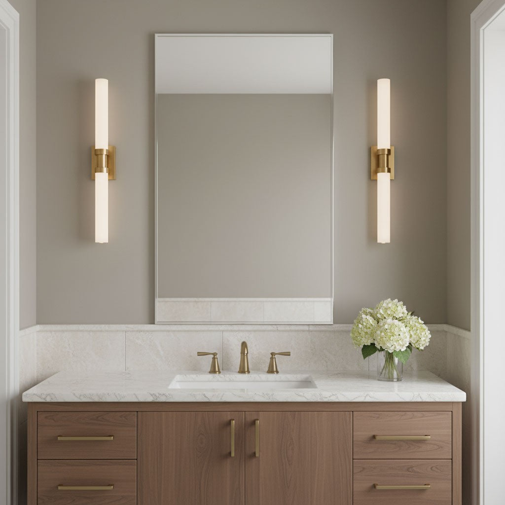 Visual Comfort Studio - 4504093S-848 - LED Bath Wall Sconce - Kiel - Satin Brass