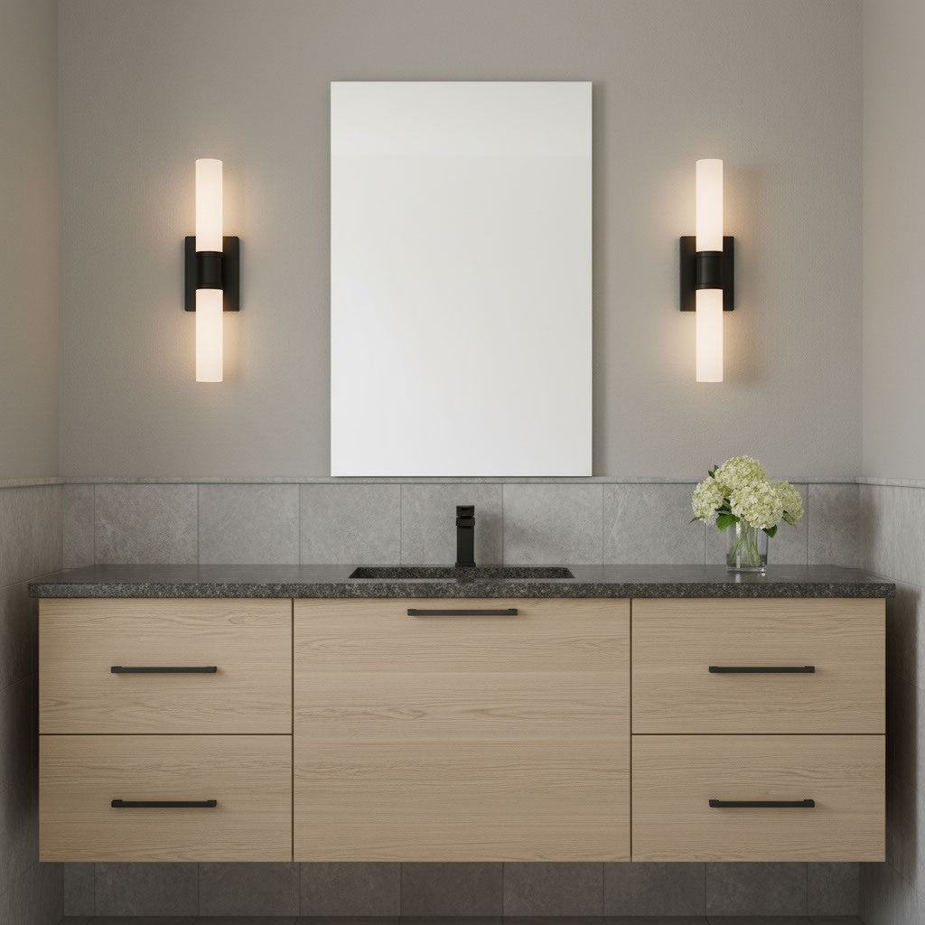Visual Comfort Studio - 4565002-112 - Two Light Bath Vanity - Keaton - Midnight Black