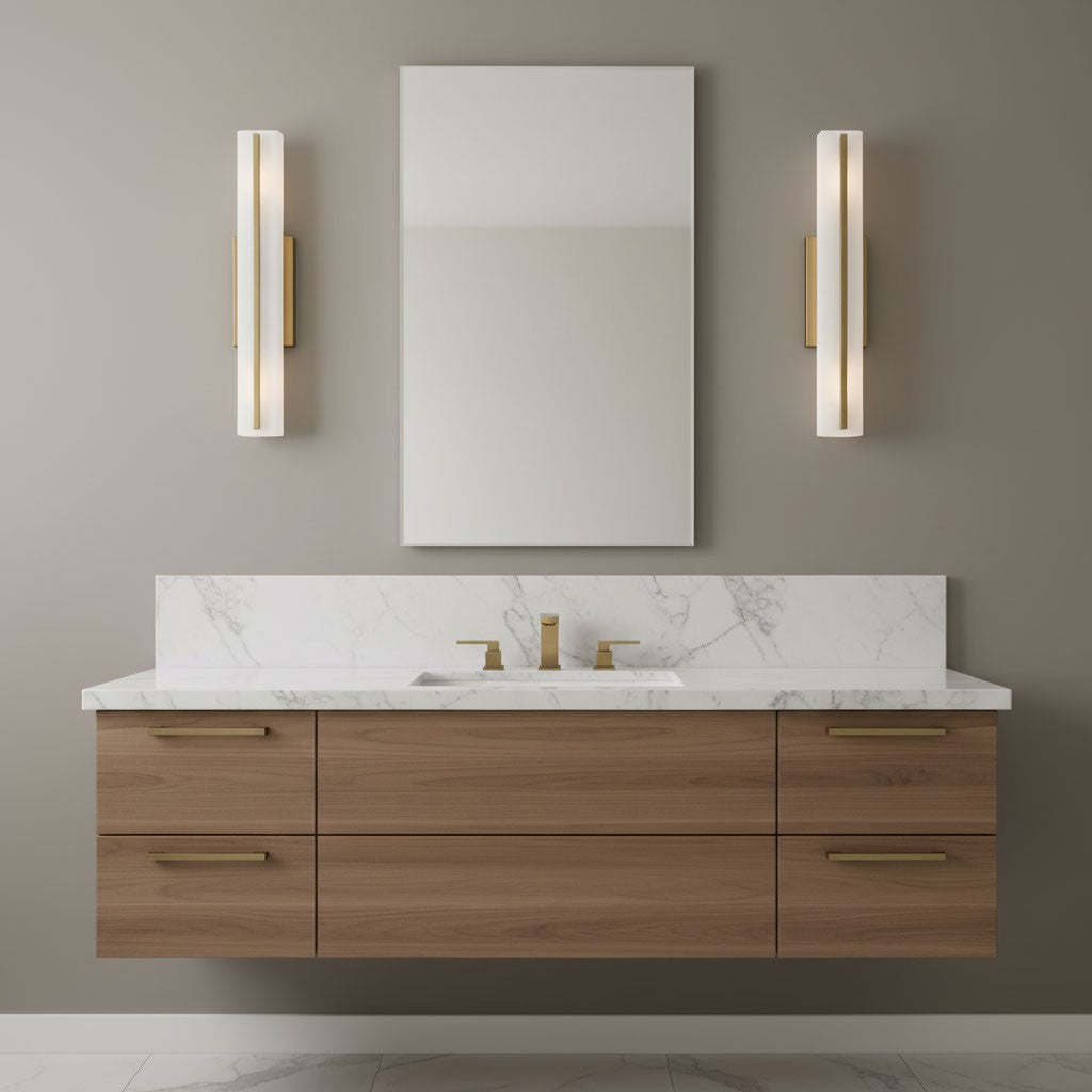 Visual Comfort Studio - 4654303-848 - Three Light Bath Vanity - Dex - Satin Brass