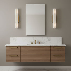 Visual Comfort Studio - 4654303-848 - Three Light Bath Vanity - Dex - Satin Brass