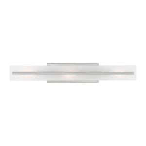 Visual Comfort Studio - 4654303-962 - Three Light Bath Vanity - Dex - Brushed Nickel