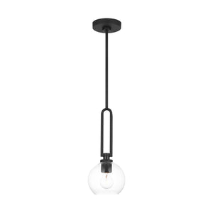 Visual Comfort Studio - 6155701-112 - One Light Pendant - Codyn - Midnight Black