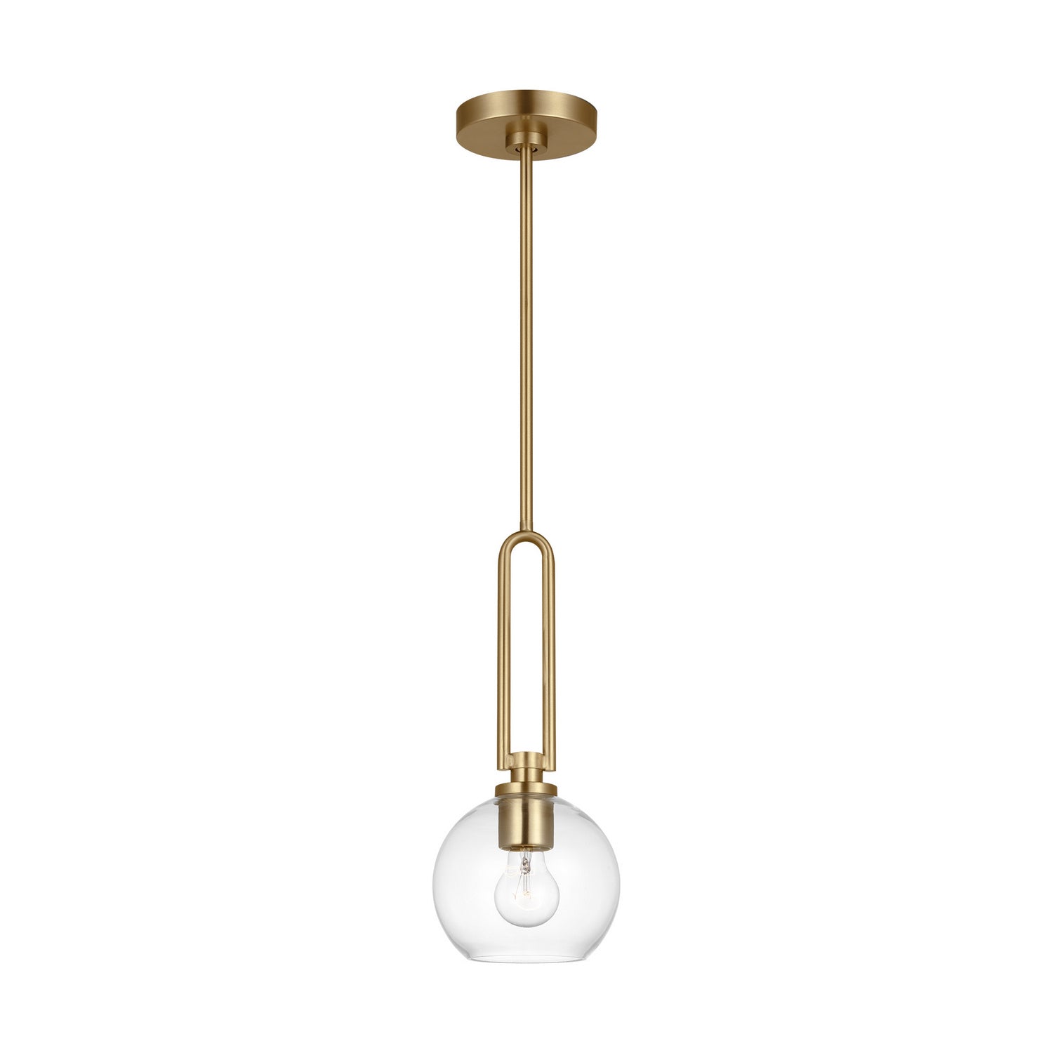 Visual Comfort Studio - 6155701-848 - One Light Pendant - Codyn - Satin Brass