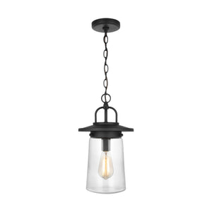 Generation Lighting. - 6208901-12 - One Light Outdoor Pendant - Tybee - Black