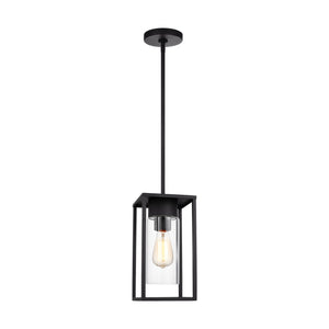 Visual Comfort Studio - 6231101-12 - One Light Outdoor Pendant - Vado - Black