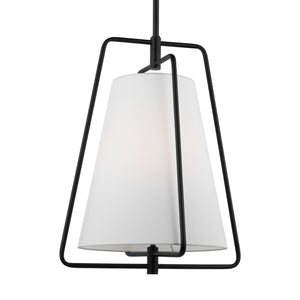 Visual Comfort Studio - 6507401-112 - One Light Pendant - Allis - Midnight Black