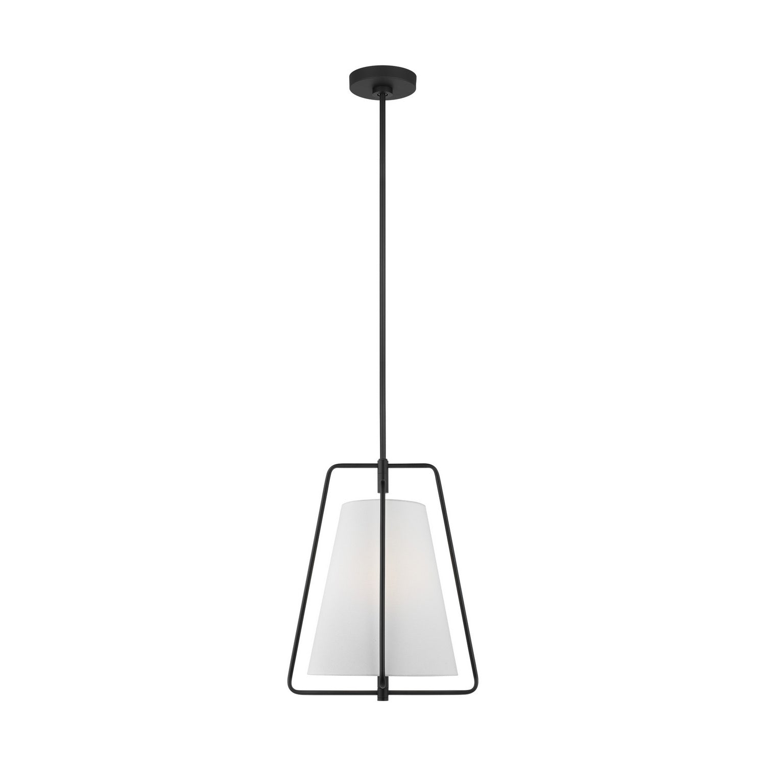 Visual Comfort Studio - 6507401-112 - One Light Pendant - Allis - Midnight Black