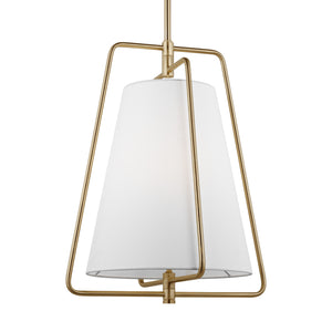 Visual Comfort Studio - 6507401-848 - One Light Pendant - Allis - Satin Brass