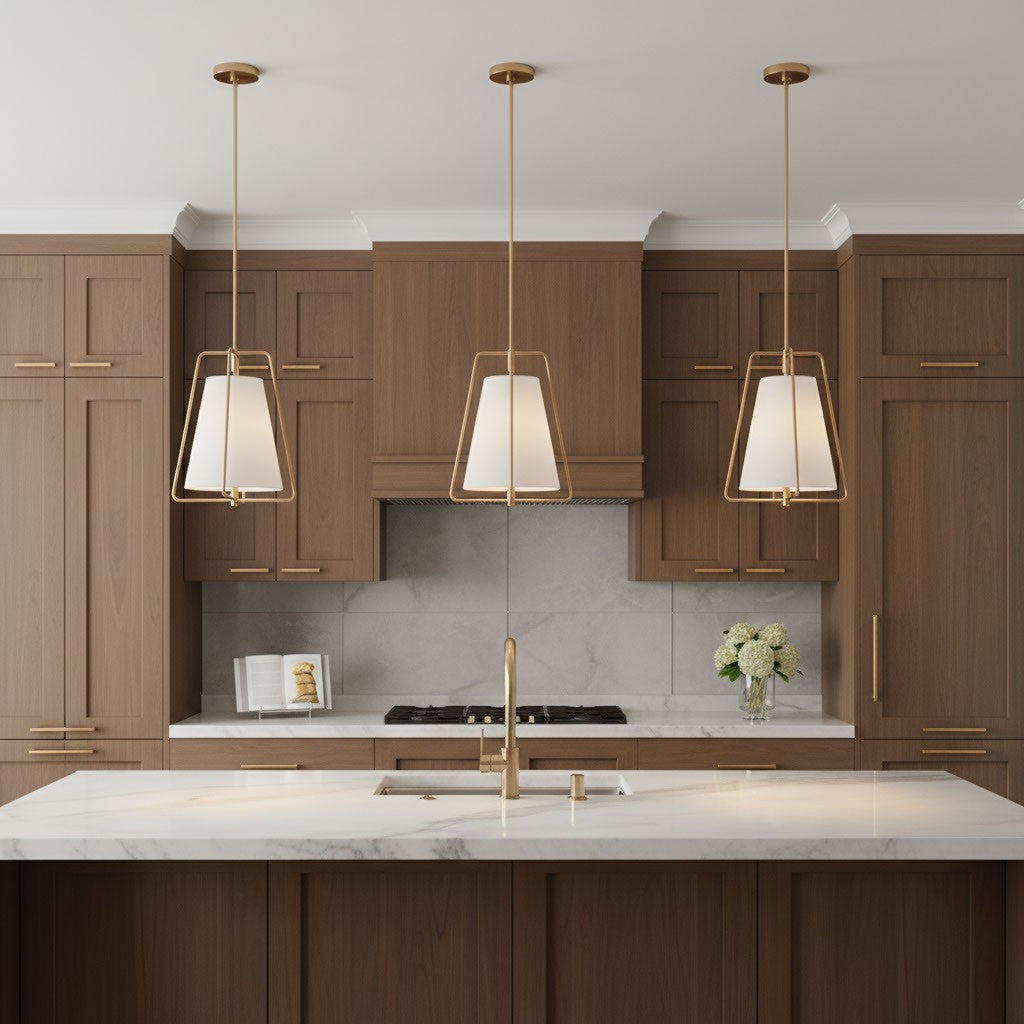 Visual Comfort Studio - 6507401-848 - One Light Pendant - Allis - Satin Brass