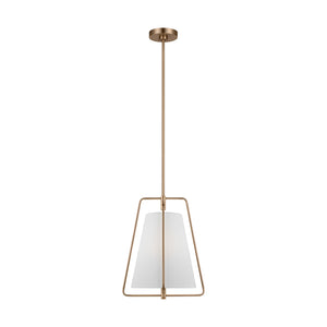 Visual Comfort Studio - 6507401-848 - One Light Pendant - Allis - Satin Brass