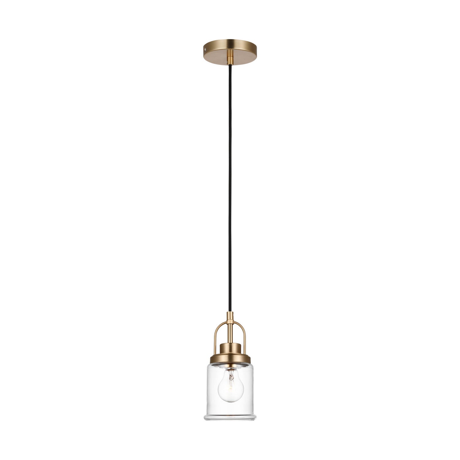 Visual Comfort Studio - 6544701-848 - One Light Pendant - Anders - Satin Brass