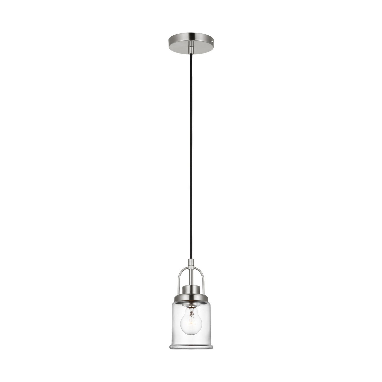 Visual Comfort Studio - 6544701-962 - One Light Pendant - Anders - Brushed Nickel