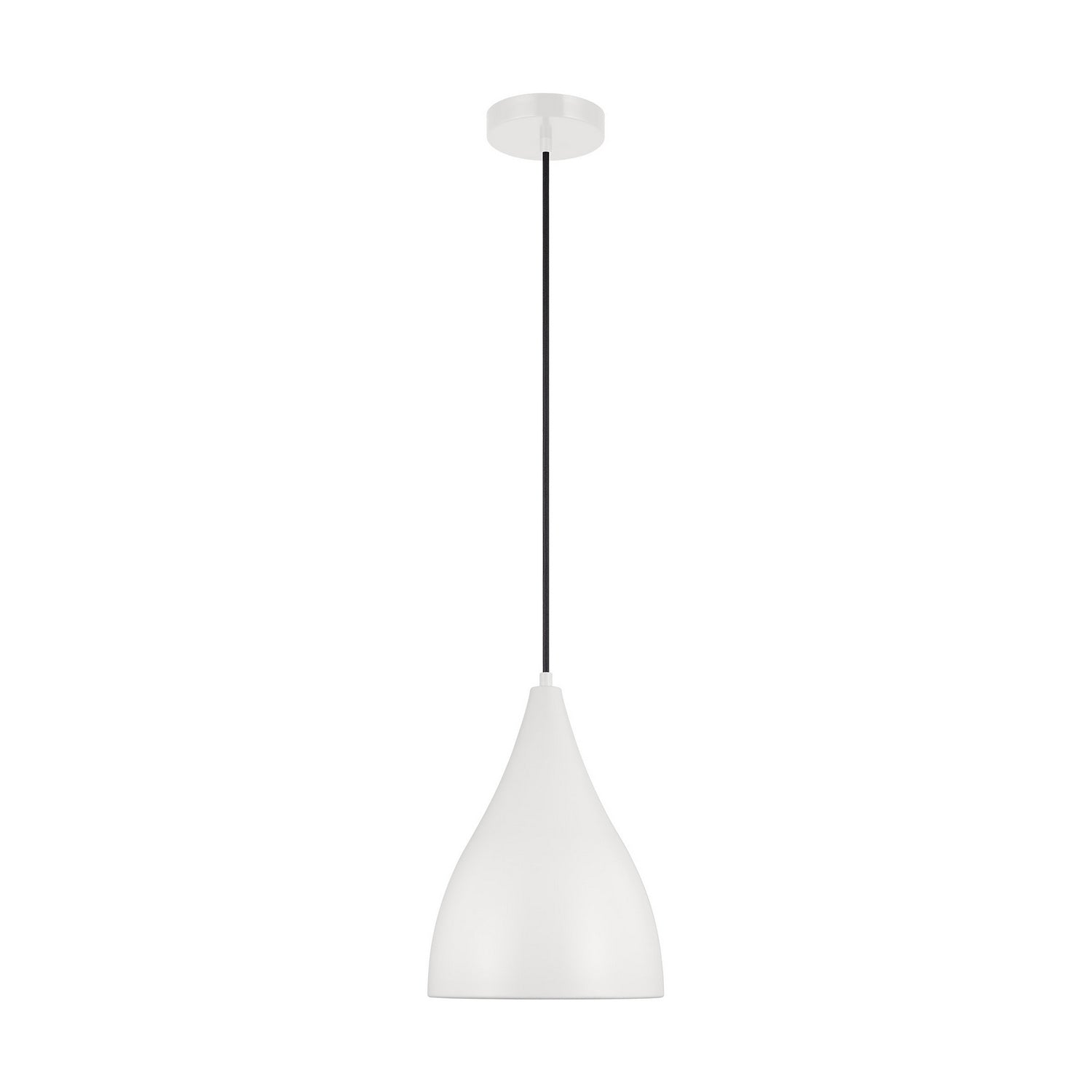 Visual Comfort Studio - 6545301-115 - One Light Pendant - Oden - Matte White