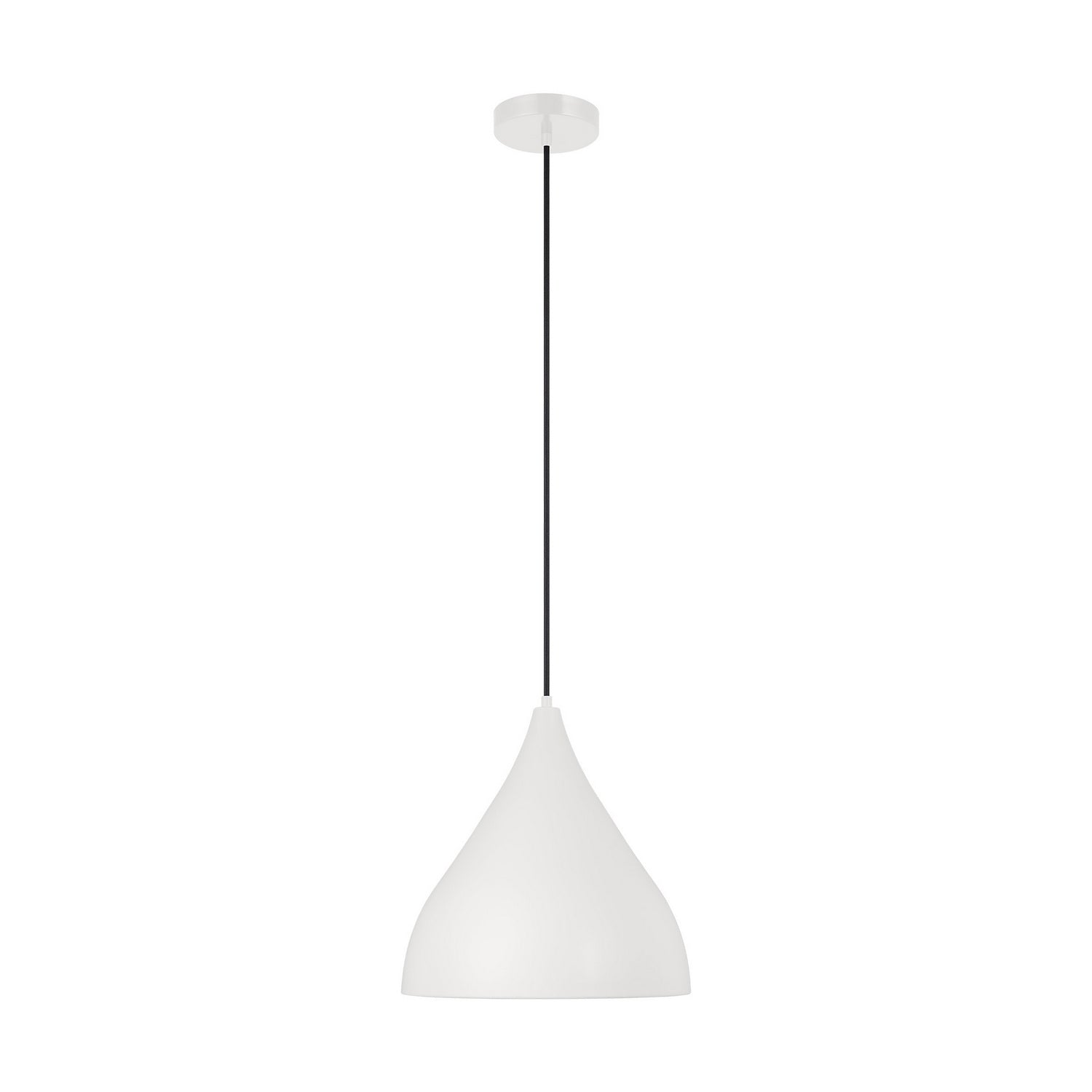 Visual Comfort Studio - 6645301-115 - One Light Pendant - Oden - Matte White