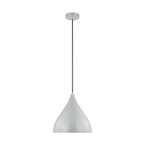 Visual Comfort Studio - 6645301-118 - One Light Pendant - Oden - Matte Grey