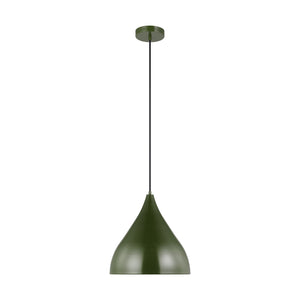 Visual Comfort Studio - 6645301-145 - One Light Pendant - Oden - Olive