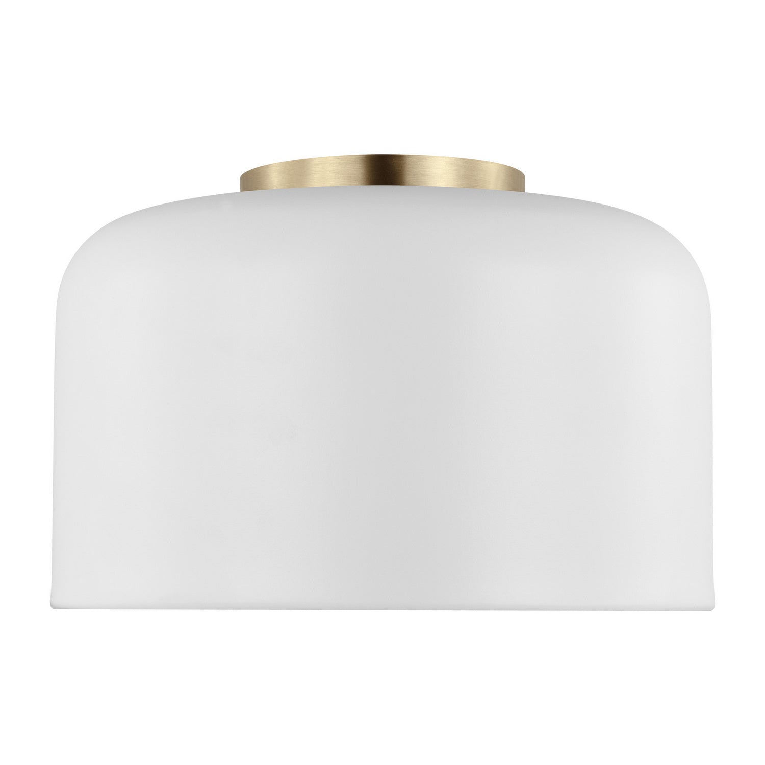 Visual Comfort Studio - 7505401-115 - One Light Flush Mount - Malone - Matte White