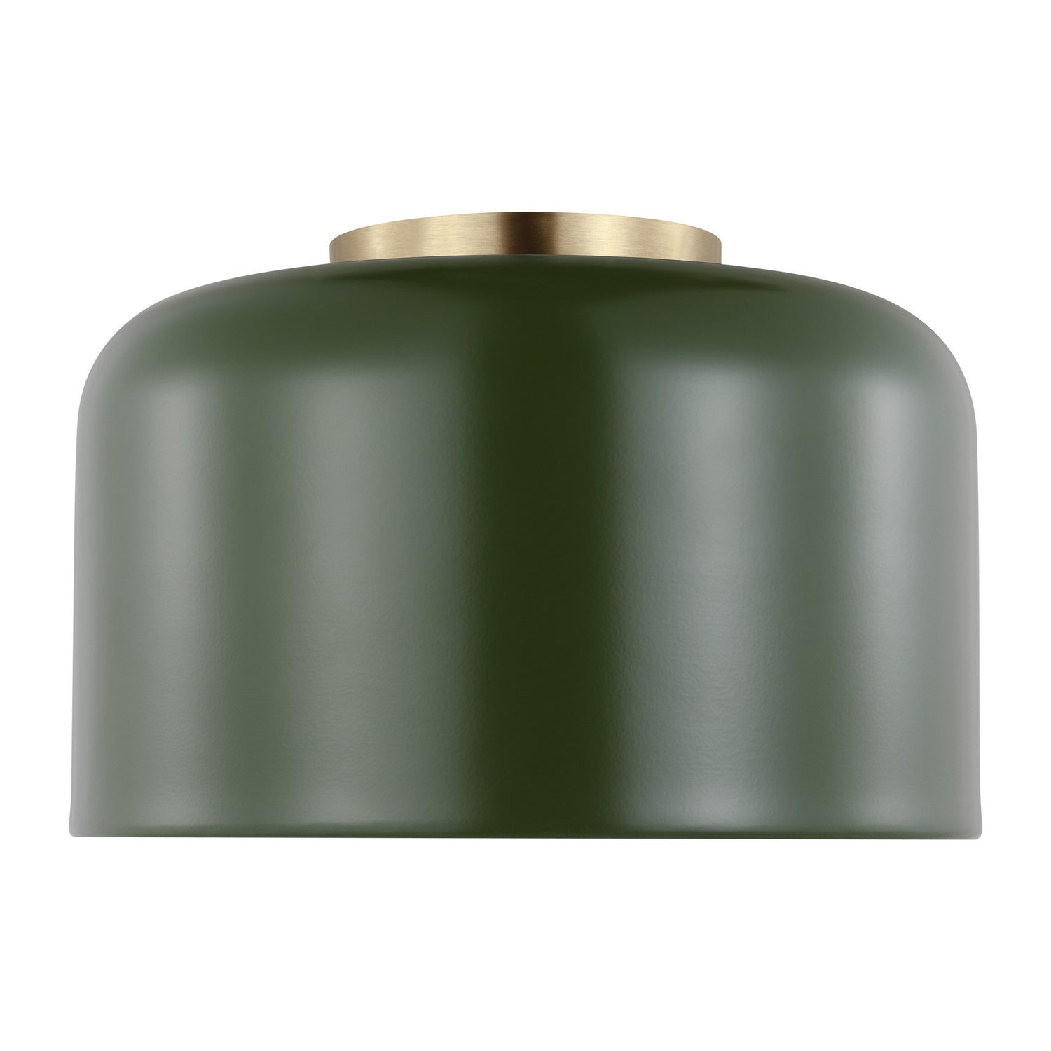 Visual Comfort Studio - 7505401-145 - One Light Flush Mount - Malone - Olive