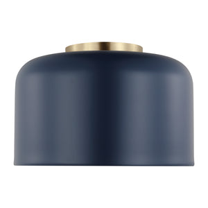 Visual Comfort Studio - 7505401EN3-127 - LED Flush Mount - Malone - Navy