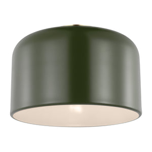 Visual Comfort Studio - 7505401EN3-145 - LED Flush Mount - Malone - Olive